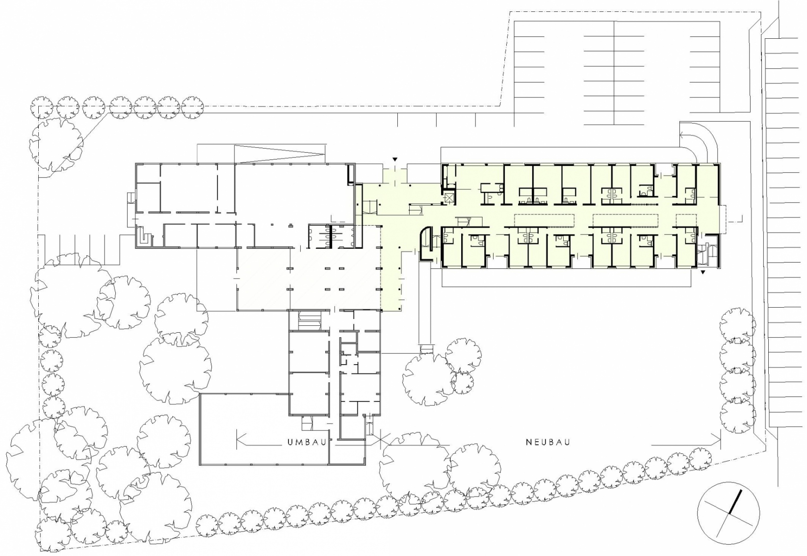 Studentenheim Schülerheim Heimbauverein Wels Karrer Oehlinger Architekt