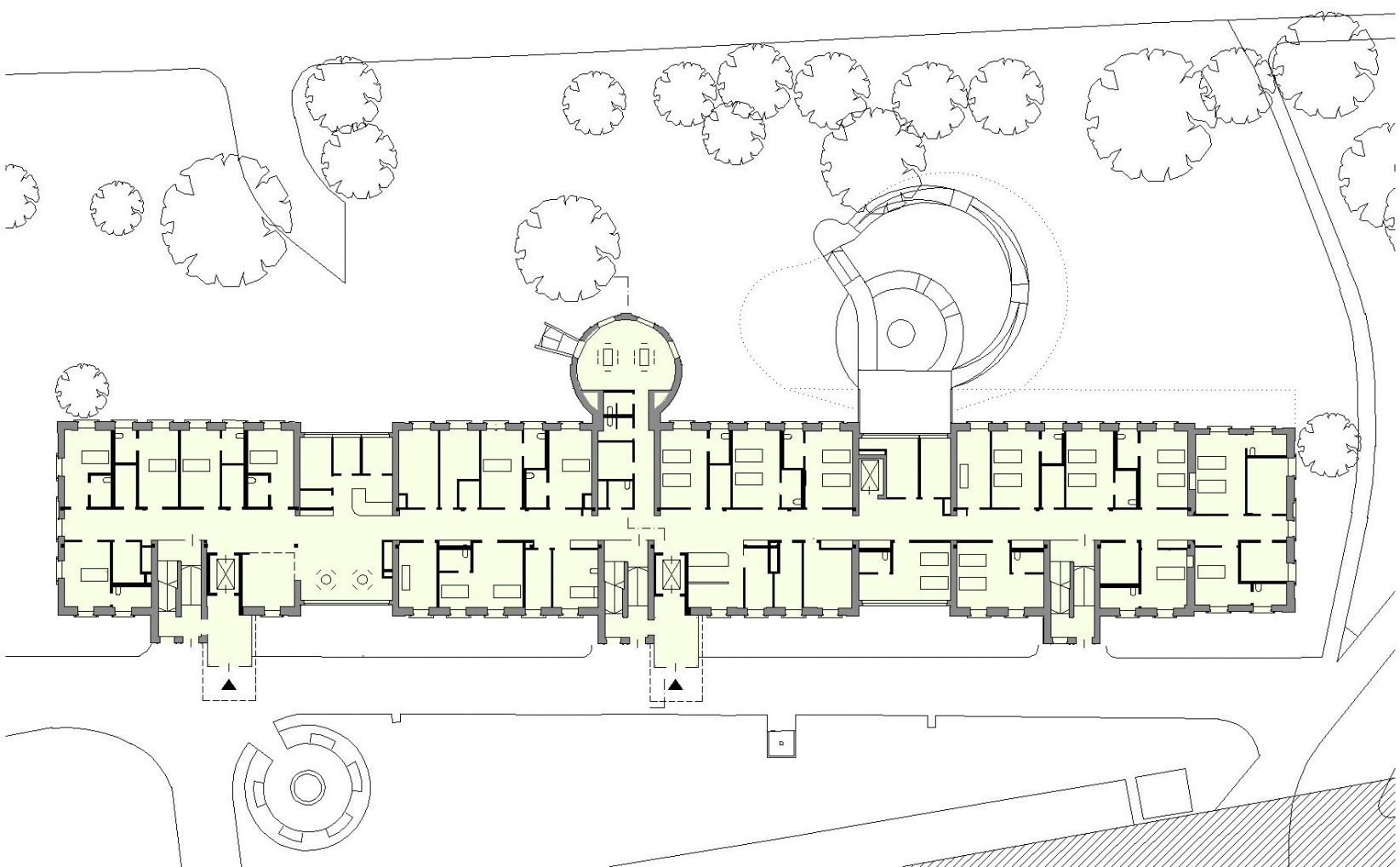 allgemeines Krankenhaus Kepler Universitätsklinikum Umbau Architekt Karrer Oehlinger