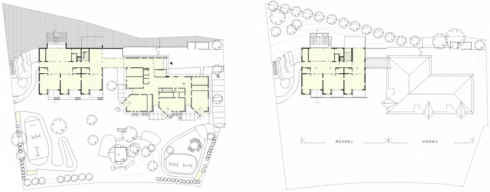 Kindergarten Commendastraße Stadt Linz Urfahr Erweiterung Neubau 