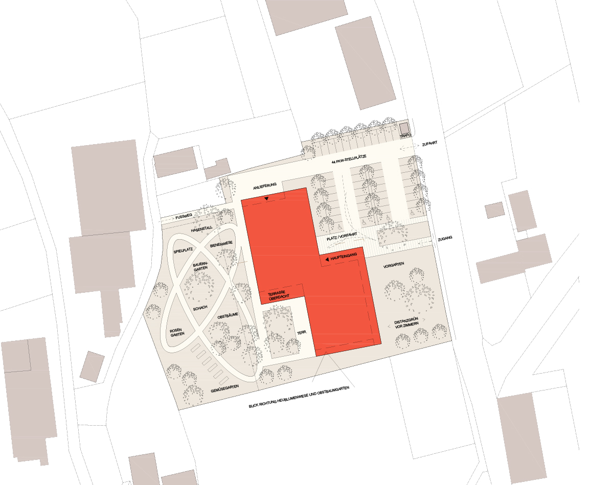 Vorchdorf Bezirksalten- und Pflegeheim Seniorenheim Wettbewerb 2019 Neubau Karrer Oehlinger Architekten