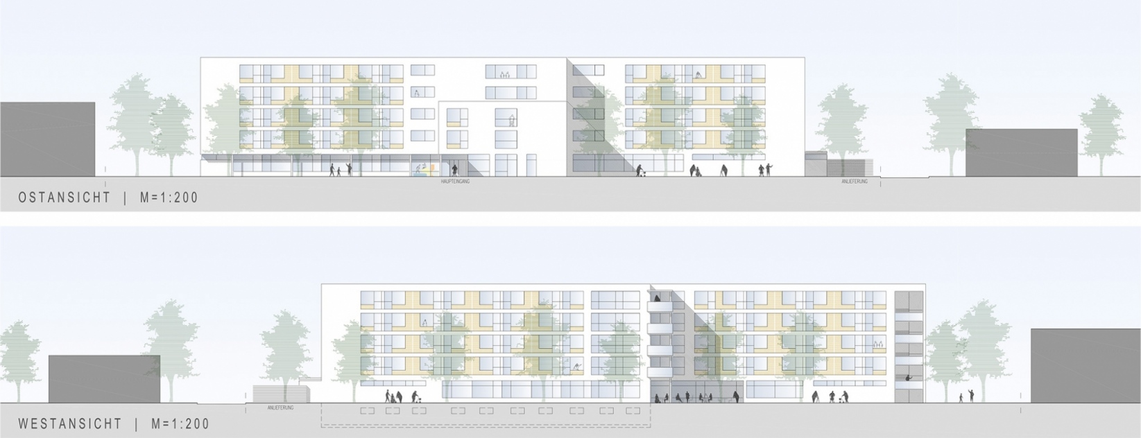 Wettbewerb Seniorenheim Altenheim Pflegeheim Haid Karrer oehlinger Architektur 2. Preis